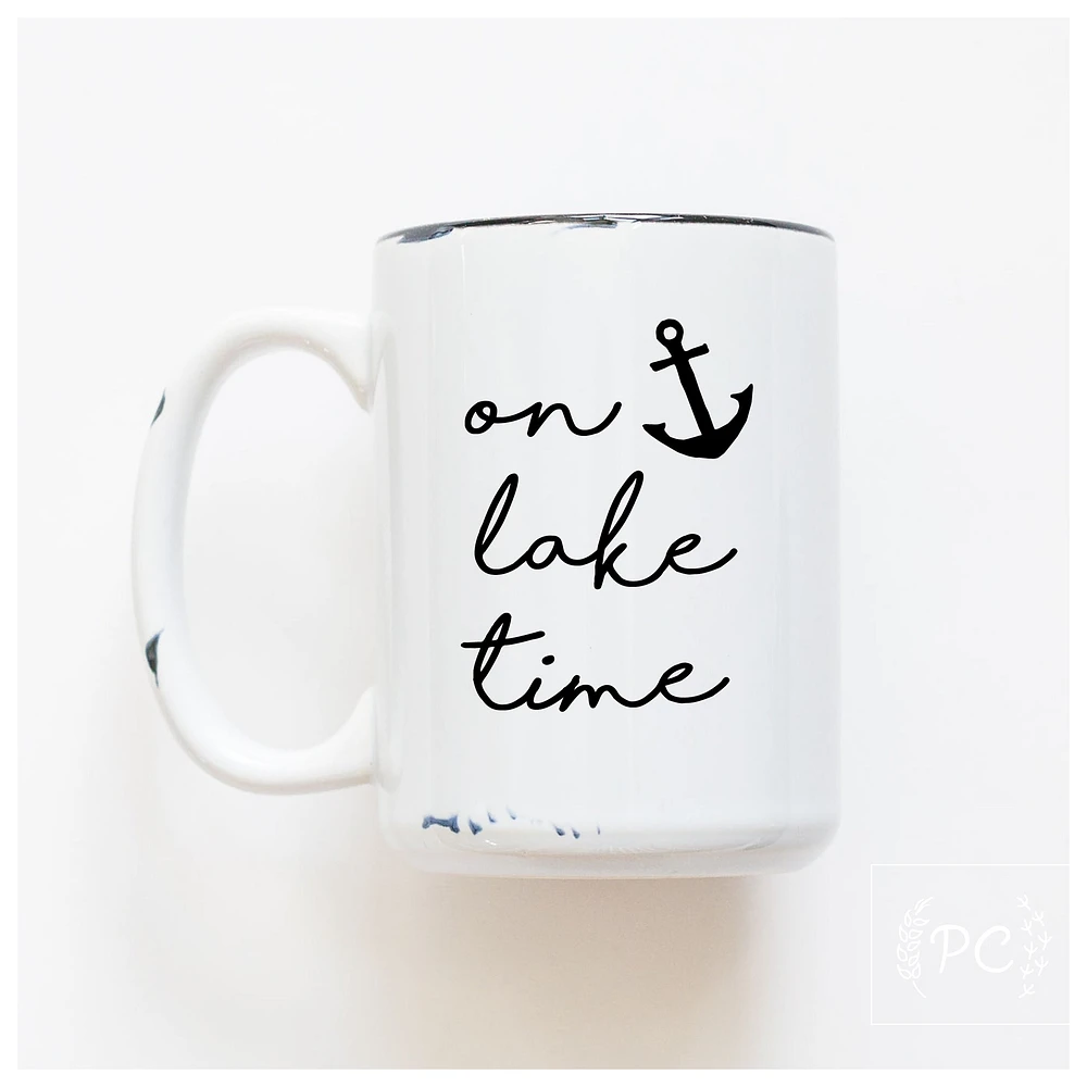 ON LAKE TIME - MUG - PRAIRIE CHICK PRINTS