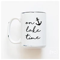 ON LAKE TIME - MUG - PRAIRIE CHICK PRINTS