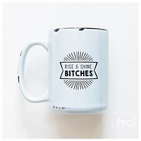 RISE AND SHINE - MUG - PRAIRIE CHICK PRINTS