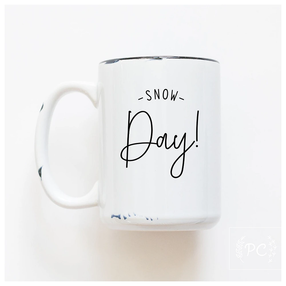 SNOW DAY - MUG - PRAIRIE CHICK PRINTS