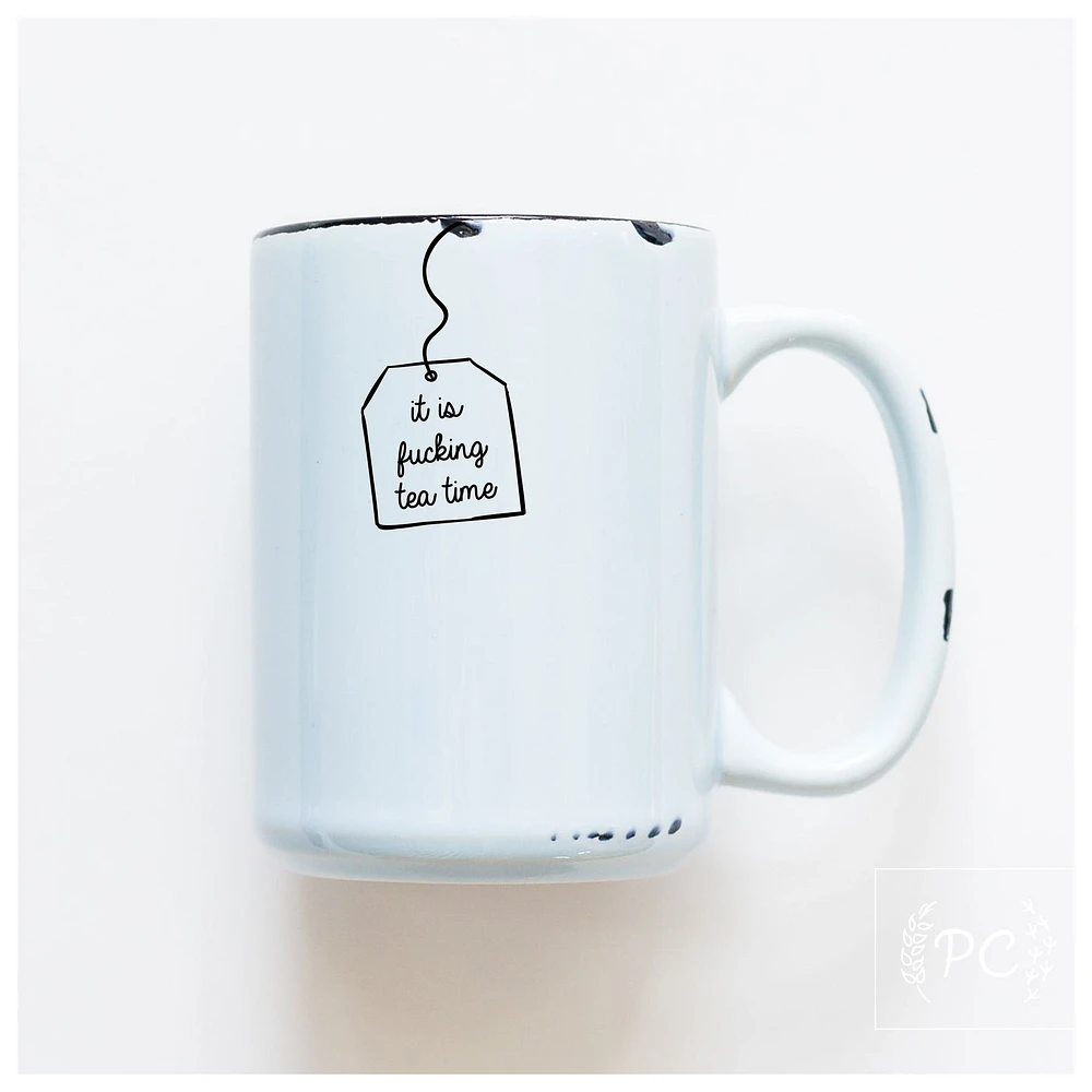 TEA TIME - MUG - PRAIRIE CHICK PRINTS