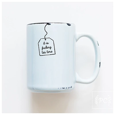 TEA TIME - MUG - PRAIRIE CHICK PRINTS