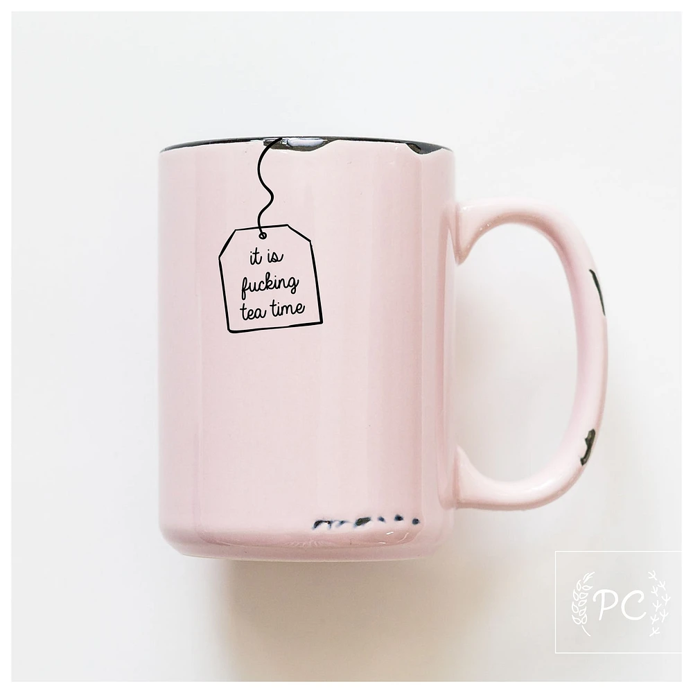 TEA TIME - MUG - PRAIRIE CHICK PRINTS