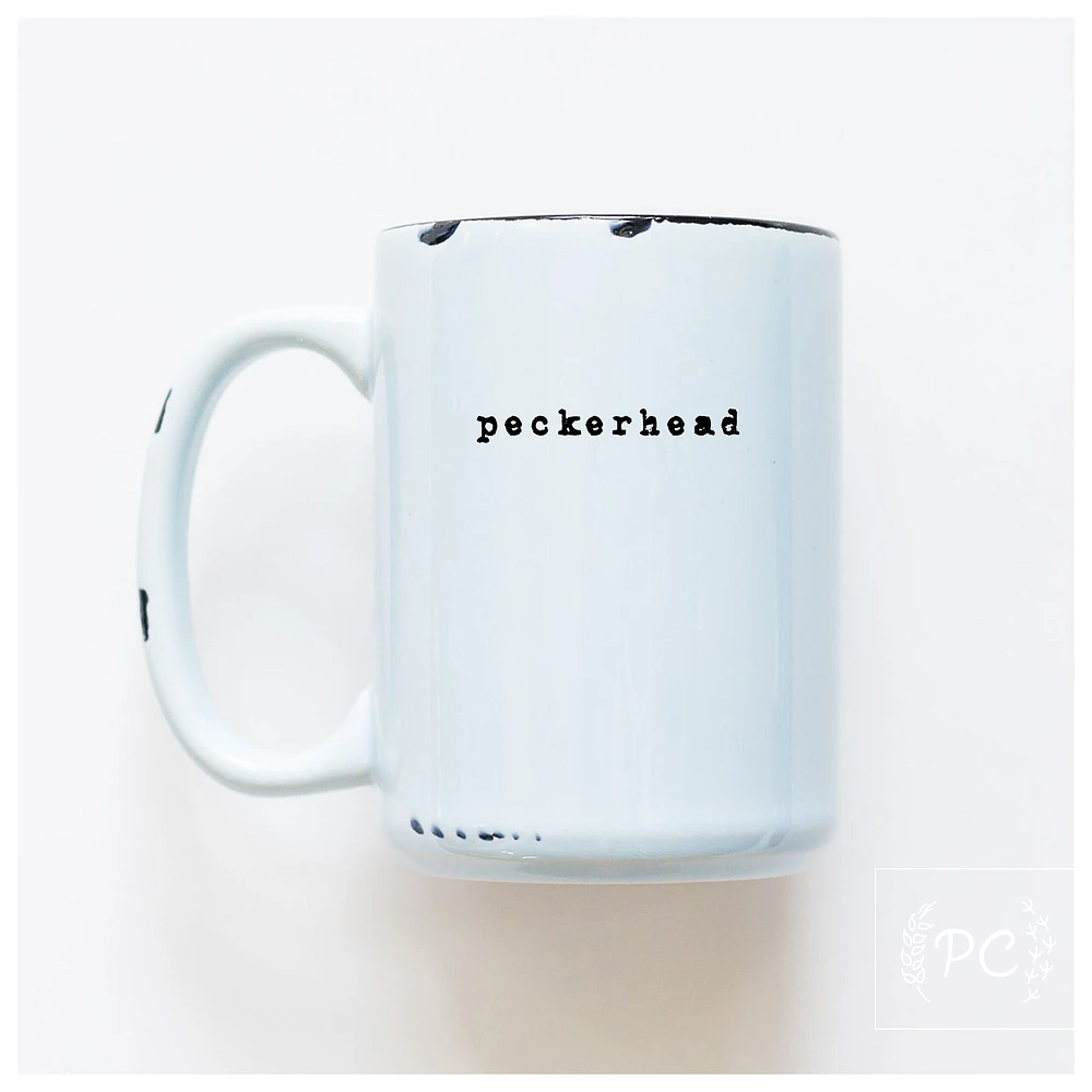 PECKERHEAD - MUG - PRAIRIE CHICK PRINTS