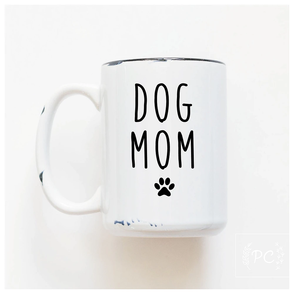 DOG MOM - MUG - PRAIRIE CHICK PRINTS