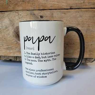 Papa Definition Mug - All Decked Out