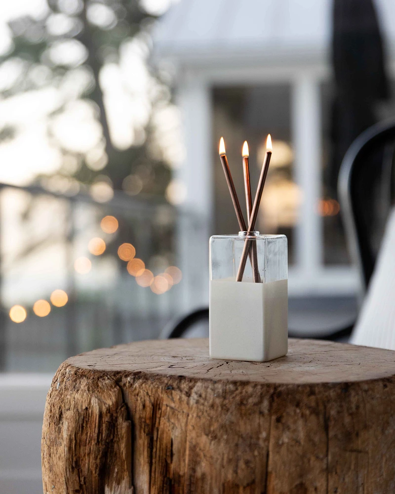Pebble / Square Vase - Everlasting Candle Co
