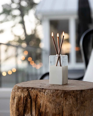 Pebble / Square Vase - Everlasting Candle Co