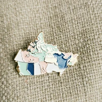 Canada Pin - Morse Code Love Prints