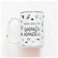 SWEATA WEATHA - MUG - PRAIRIE CHICK PRINTS