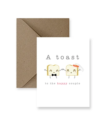 A Toast To The Happy Couple Card - IM Paper
