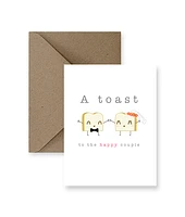 A Toast To The Happy Couple Card - IM Paper