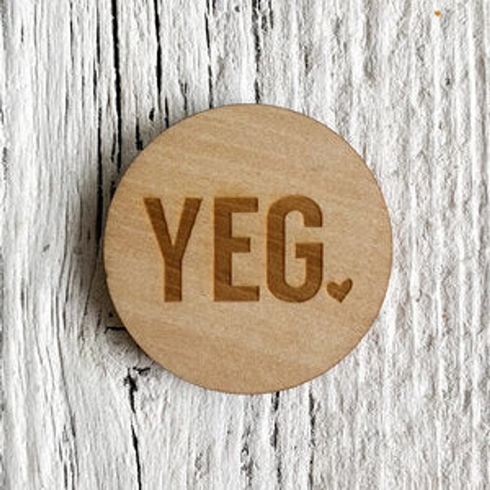 YEG Magnet - Etch'd Designs