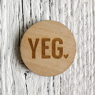 YEG Magnet - Etch'd Designs