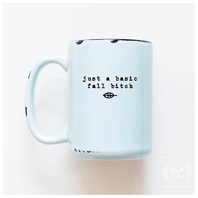 BASIC FALL BTICH - MUG - PRAIRIE CHICK PRINTS