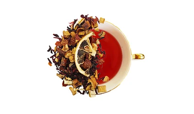 Tropical Lemon Lime Tea - Vintage Fork