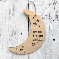 Love You To The Moon And Back - Etch'd Designs