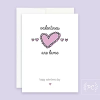 Lame Valentine / Card - Prairie Chick Prints