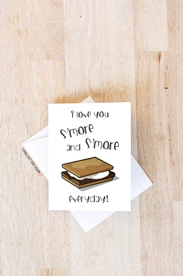 S'more Card - Morse Code Love Prints