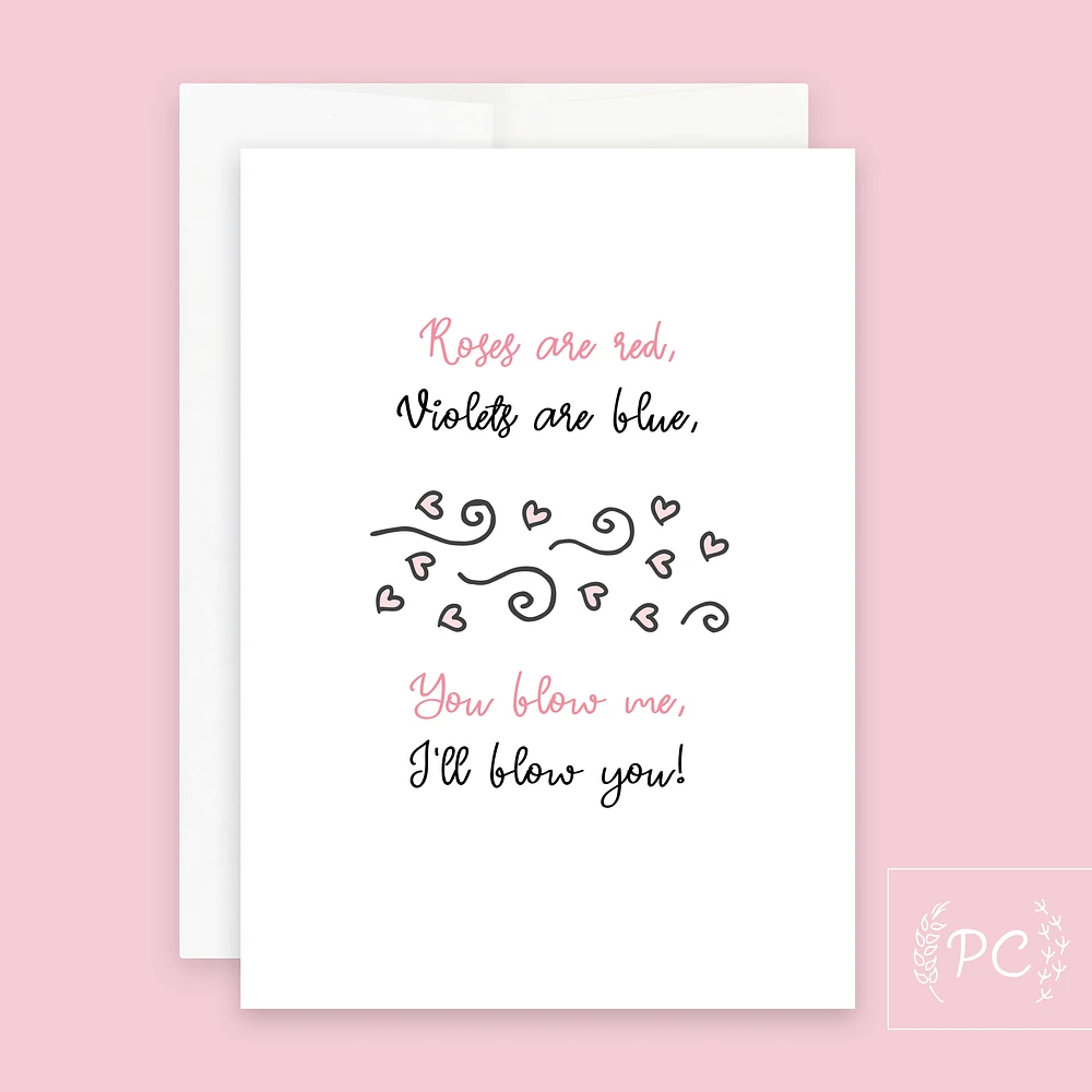 I'll Blow You Card- Prairie Chick Prints