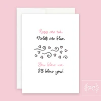 I'll Blow You Card- Prairie Chick Prints