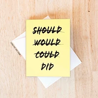 Should Card - Morse Code Love Prints