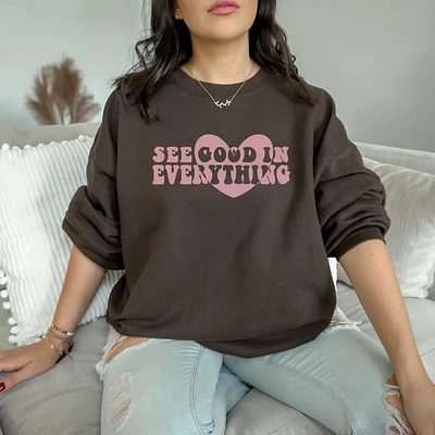 See Good Everything Crewneck - Darling Designz