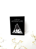 New Adventure Card + Sticker - Morse Code Love Prints