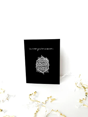 You Got This Card + Sticker - Morse Code Love Prints