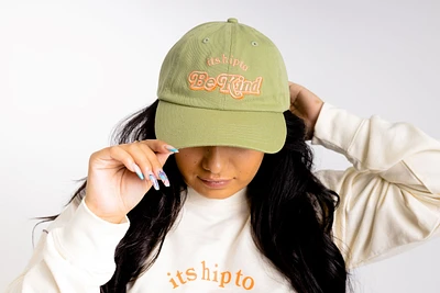 It's Hip To Be Kind / Baseball Cap - Keepsakes by TMK