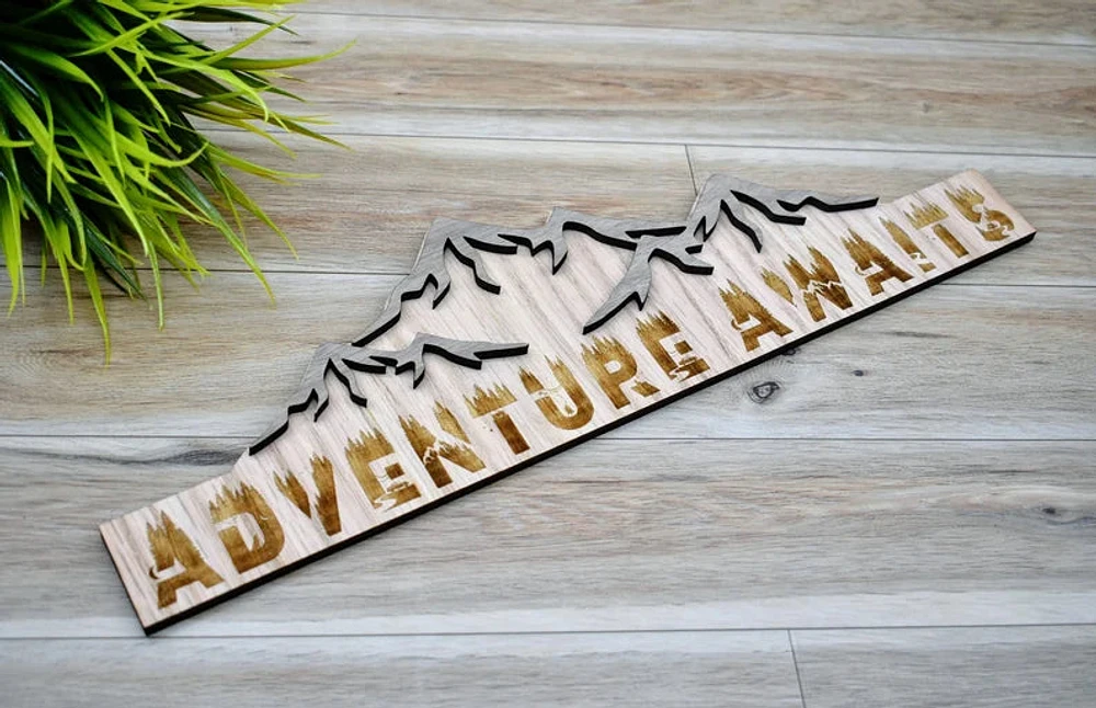 Adventure Awaits / Sign - 58 Studio