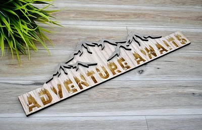Adventure Awaits / Sign - 58 Studio