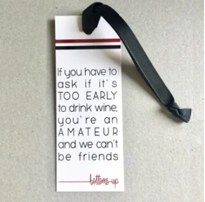 Amateur Wine Tag - What She Said Creatives