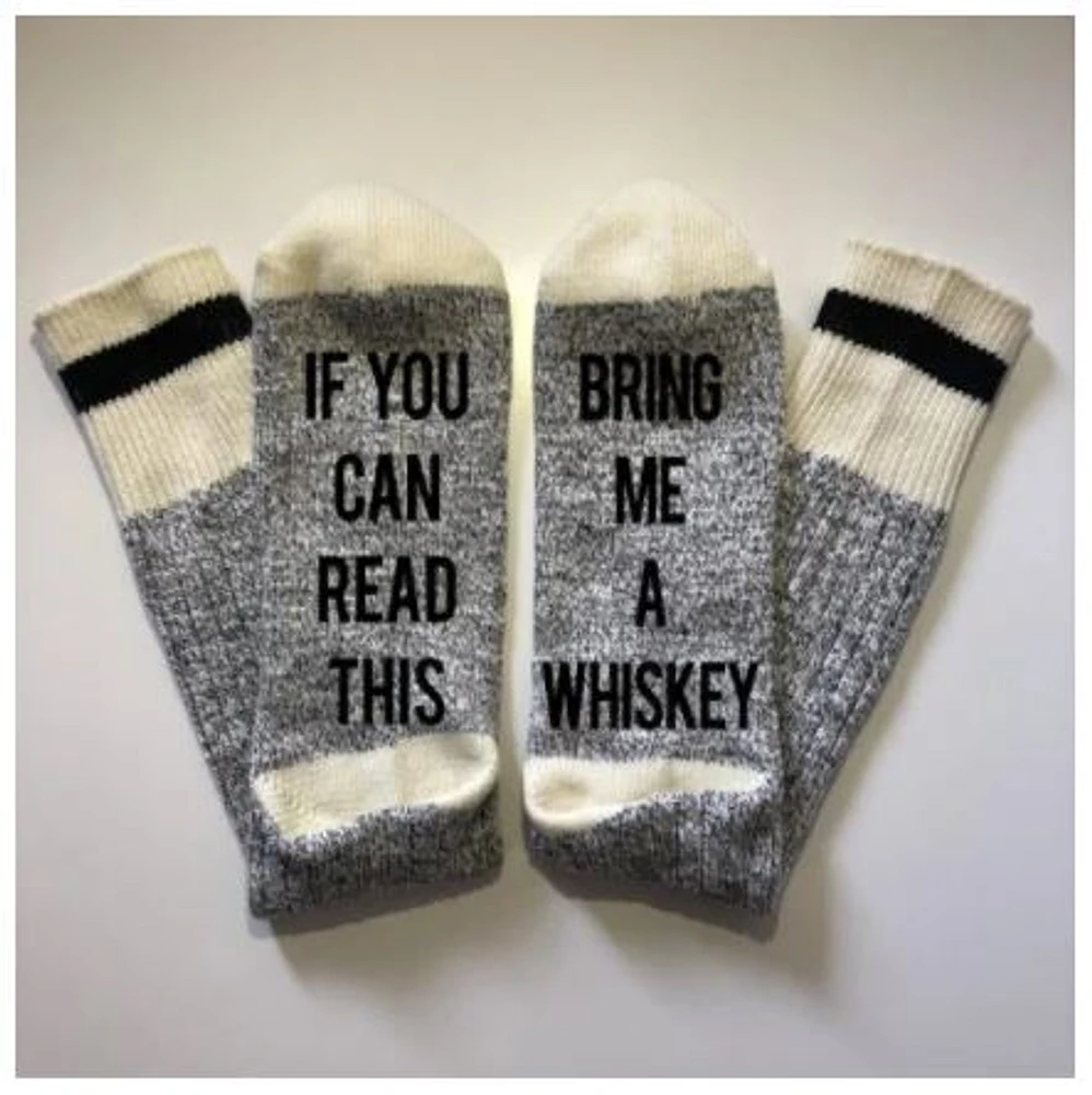 Bring Me A Whiskey Socks - What She Said Creatives