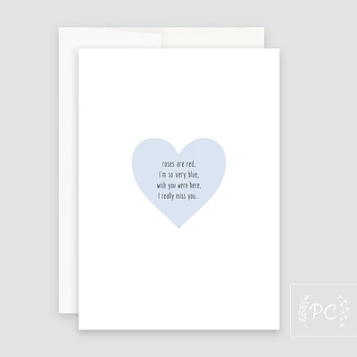 I Really Miss You Card- Prairie Chick Prints