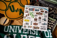 Edmonton University Map (Print) - Clara Cecilia Design