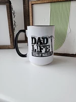 Dad Life Totally Nailed It / 15oz Mug - All Decked Out