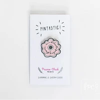 Delicate Fucking Flower Pin - Prairie Chick Prints