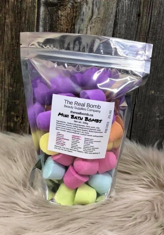 Mini Bath Bombs - The Real Bomb