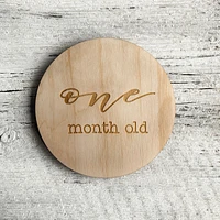 Baby Milestone Plaque - Etch'd Designs