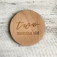 Baby Milestone Plaque - Etch'd Designs