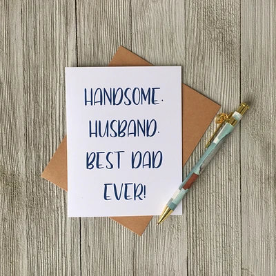 Best Dad Ever Card - Loft Designs Canada