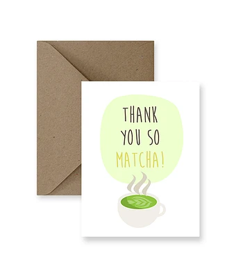 Thank You So Matcha Card  - IM Paper