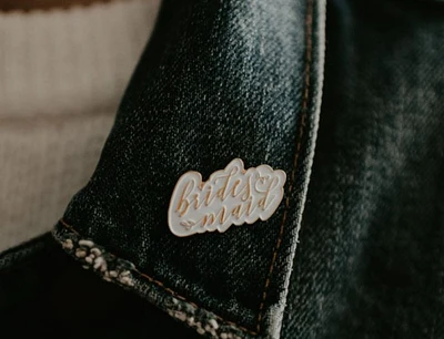 Bridesmaid Enamel Pin -  So Ela