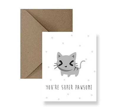 You're Super Pawsome Card - IM Paper
