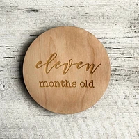 Baby Milestone Plaque - Etch'd Designs
