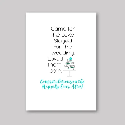 Came For Cake Card - What She Said Creatives