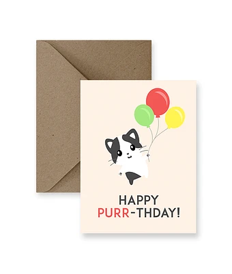 Happy Purr-Thday Card  - IM Paper