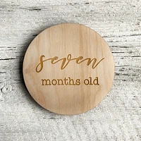 Baby Milestone Plaque - Etch'd Designs