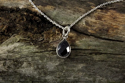 Onyx Stone Necklace - Mackenzie Jones